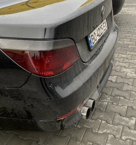 Черный БМВ 5 Серия, объемом двигателя 3 л и пробегом 370 тыс. км за 7500 $, фото 1 на Automoto.ua