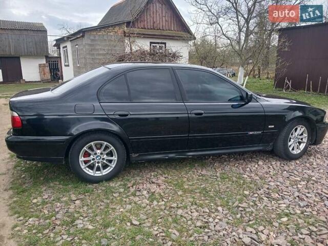 Черный БМВ 5 Серия, объемом двигателя 2.5 л и пробегом 349 тыс. км за 5900 $, фото 11 на Automoto.ua