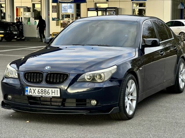 Черный БМВ 5 Серия, объемом двигателя 3 л и пробегом 295 тыс. км за 8599 $, фото 11 на Automoto.ua