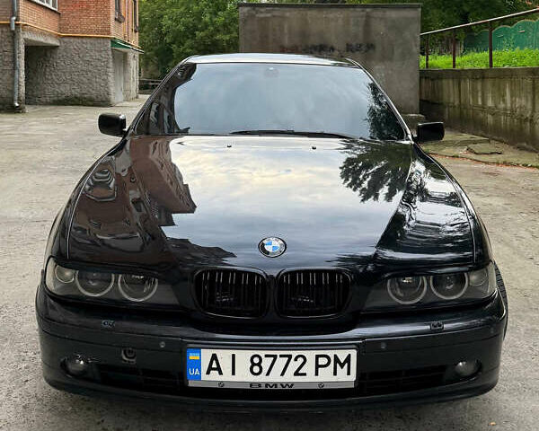 Черный БМВ 5 Серия, объемом двигателя 3 л и пробегом 454 тыс. км за 6999 $, фото 1 на Automoto.ua