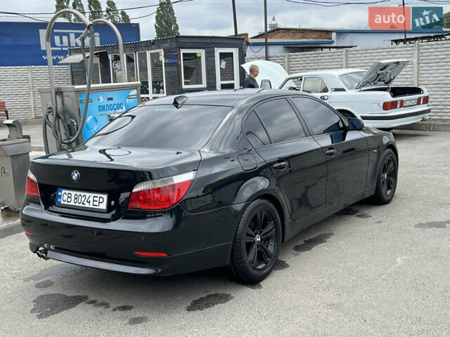 Черный БМВ 5 Серия, объемом двигателя 2.5 л и пробегом 462 тыс. км за 7400 $, фото 1 на Automoto.ua