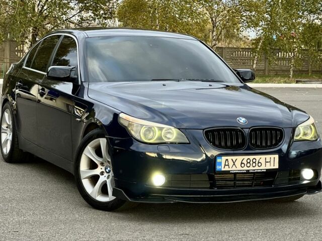 Черный БМВ 5 Серия, объемом двигателя 3 л и пробегом 295 тыс. км за 8599 $, фото 6 на Automoto.ua