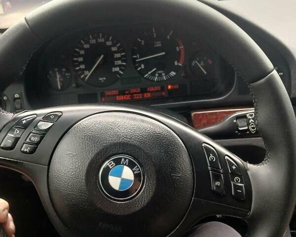 Черный БМВ 5 Серия, объемом двигателя 2.5 л и пробегом 349 тыс. км за 5900 $, фото 10 на Automoto.ua