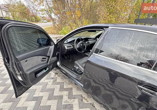 Черный БМВ 5 Серия, объемом двигателя 2.2 л и пробегом 369 тыс. км за 4048 $, фото 10 на Automoto.ua
