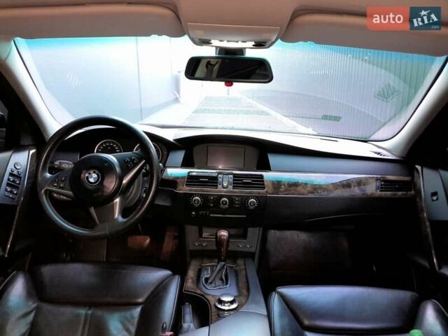 Черный БМВ 5 Серия, объемом двигателя 2.98 л и пробегом 350 тыс. км за 7100 $, фото 4 на Automoto.ua