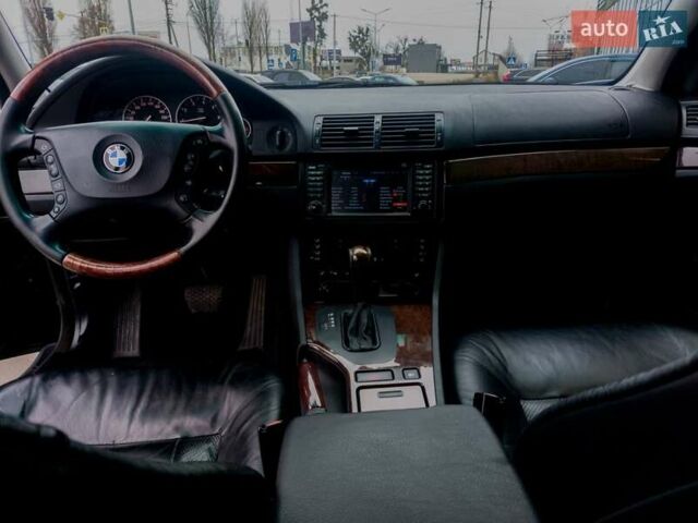 Черный БМВ 5 Серия, объемом двигателя 2.98 л и пробегом 400 тыс. км за 6500 $, фото 2 на Automoto.ua