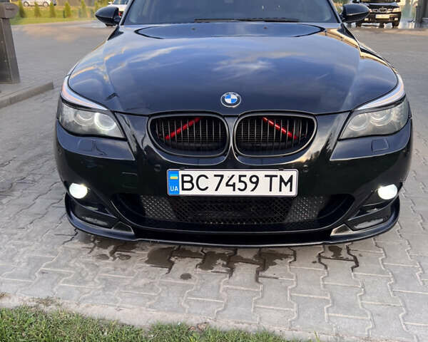 Черный БМВ 5 Серия, объемом двигателя 4.4 л и пробегом 370 тыс. км за 11999 $, фото 5 на Automoto.ua