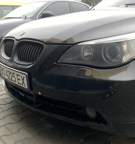 Черный БМВ 5 Серия, объемом двигателя 3 л и пробегом 370 тыс. км за 7500 $, фото 5 на Automoto.ua