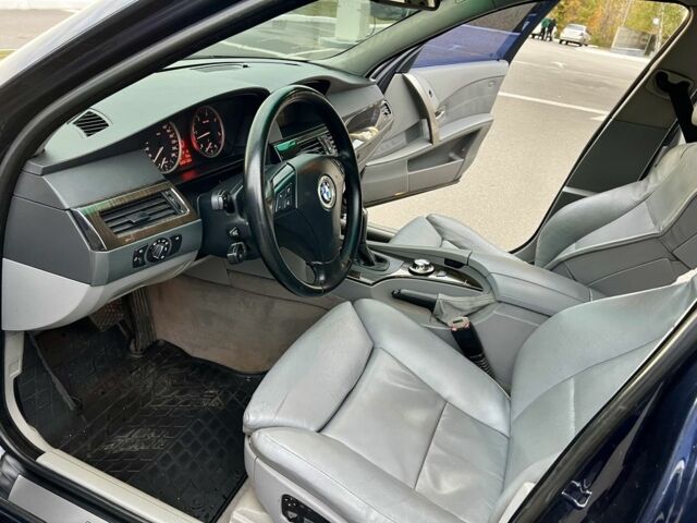 Черный БМВ 5 Серия, объемом двигателя 3 л и пробегом 295 тыс. км за 8599 $, фото 22 на Automoto.ua