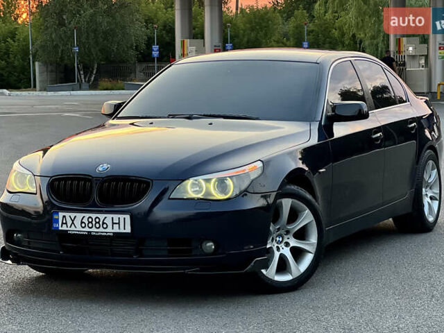 Черный БМВ 5 Серия, объемом двигателя 2.99 л и пробегом 350 тыс. км за 8900 $, фото 1 на Automoto.ua