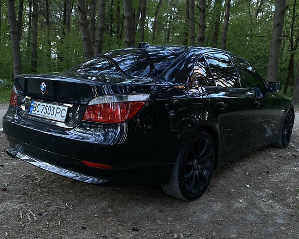 Черный БМВ 5 Серия, объемом двигателя 3 л и пробегом 269 тыс. км за 10300 $, фото 3 на Automoto.ua