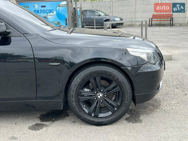 Черный БМВ 5 Серия, объемом двигателя 2.5 л и пробегом 462 тыс. км за 7400 $, фото 9 на Automoto.ua