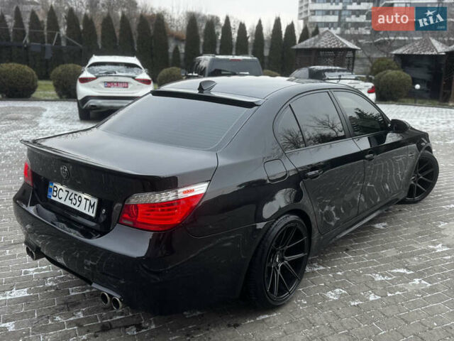 Черный БМВ 5 Серия, объемом двигателя 4.4 л и пробегом 200 тыс. км за 8800 $, фото 3 на Automoto.ua