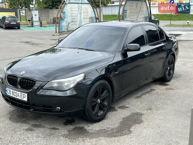 Черный БМВ 5 Серия, объемом двигателя 2.5 л и пробегом 462 тыс. км за 7400 $, фото 3 на Automoto.ua