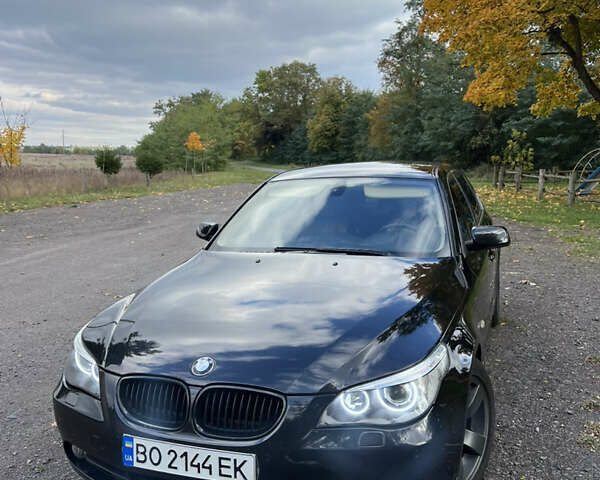 Черный БМВ 5 Серия, объемом двигателя 2.99 л и пробегом 260 тыс. км за 9200 $, фото 4 на Automoto.ua