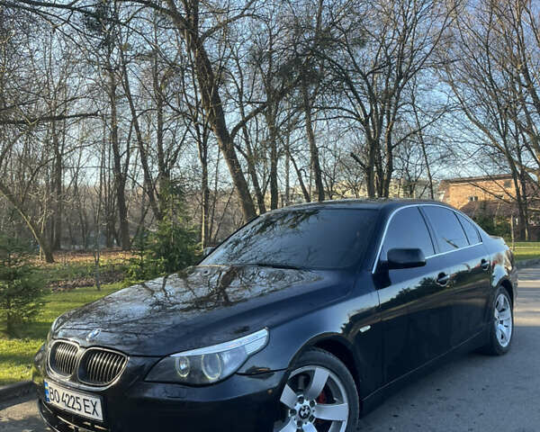 Чорний БМВ 5 Серія, об'ємом двигуна 3 л та пробігом 370 тис. км за 8300 $, фото 1 на Automoto.ua