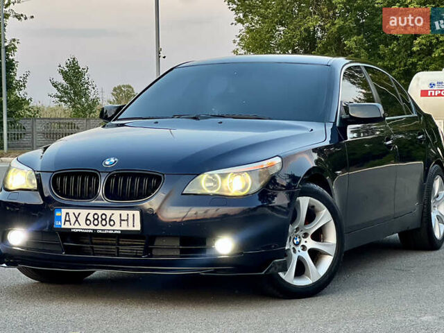 Черный БМВ 5 Серия, объемом двигателя 2.99 л и пробегом 350 тыс. км за 8900 $, фото 4 на Automoto.ua