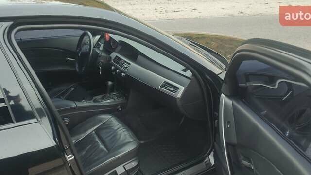Черный БМВ 5 Серия, объемом двигателя 2.93 л и пробегом 365 тыс. км за 8900 $, фото 7 на Automoto.ua