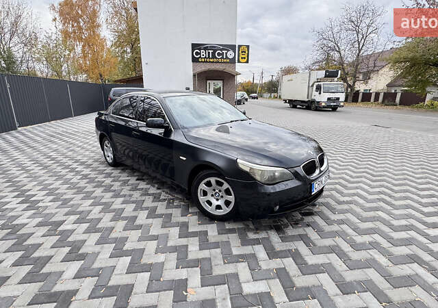 Черный БМВ 5 Серия, объемом двигателя 2.2 л и пробегом 369 тыс. км за 4048 $, фото 8 на Automoto.ua