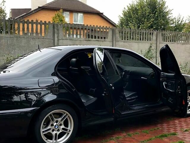 Черный БМВ 5 Серия, объемом двигателя 2.5 л и пробегом 396 тыс. км за 3900 $, фото 5 на Automoto.ua