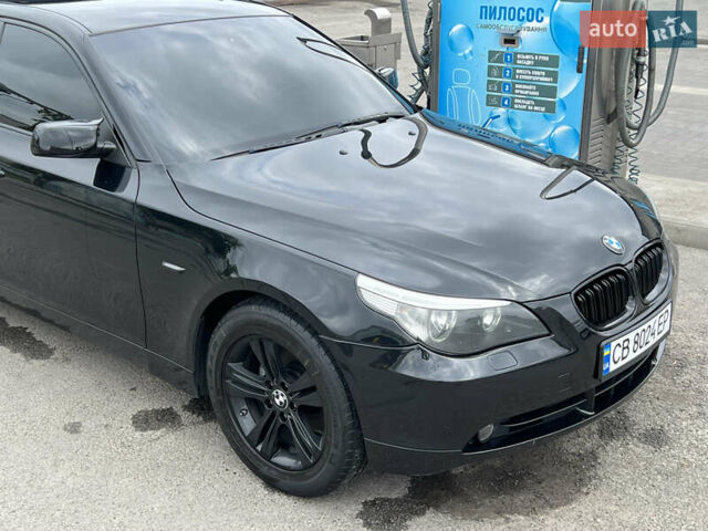 Черный БМВ 5 Серия, объемом двигателя 2.5 л и пробегом 462 тыс. км за 7400 $, фото 10 на Automoto.ua
