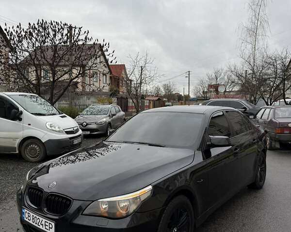 Чорний БМВ 5 Серія, об'ємом двигуна 2 л та пробігом 470 тис. км за 6900 $, фото 1 на Automoto.ua