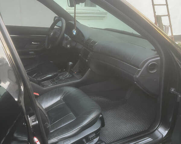 Черный БМВ 5 Серия, объемом двигателя 2.9 л и пробегом 530 тыс. км за 7500 $, фото 6 на Automoto.ua