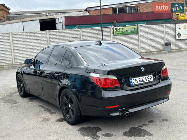 Черный БМВ 5 Серия, объемом двигателя 2.5 л и пробегом 462 тыс. км за 7400 $, фото 2 на Automoto.ua
