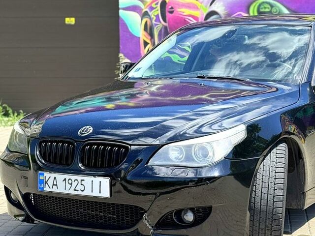 Черный БМВ 5 Серия, объемом двигателя 2.5 л и пробегом 350 тыс. км за 8500 $, фото 5 на Automoto.ua