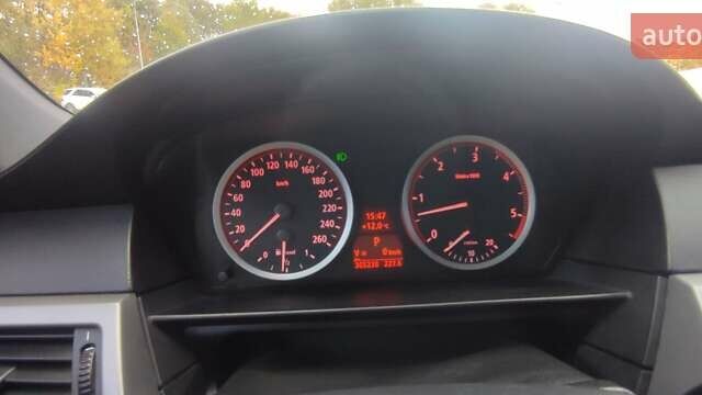 Черный БМВ 5 Серия, объемом двигателя 2.99 л и пробегом 365 тыс. км за 9200 $, фото 10 на Automoto.ua