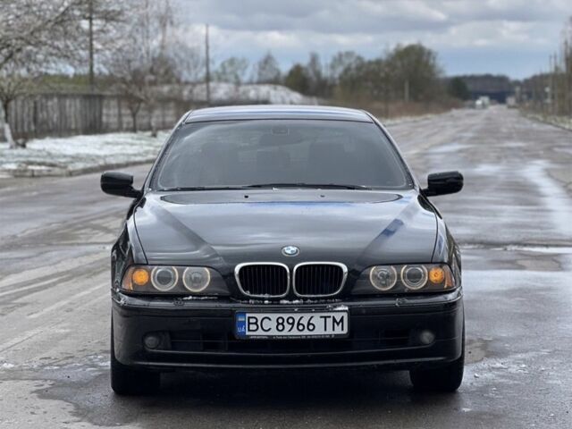 Черный БМВ 5 Серия, объемом двигателя 2.5 л и пробегом 300 тыс. км за 3500 $, фото 2 на Automoto.ua