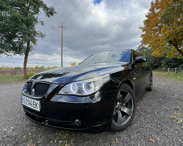 Черный БМВ 5 Серия, объемом двигателя 2.99 л и пробегом 260 тыс. км за 9200 $, фото 1 на Automoto.ua