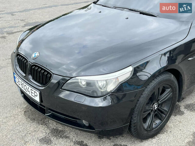 Черный БМВ 5 Серия, объемом двигателя 2.5 л и пробегом 462 тыс. км за 7400 $, фото 6 на Automoto.ua
