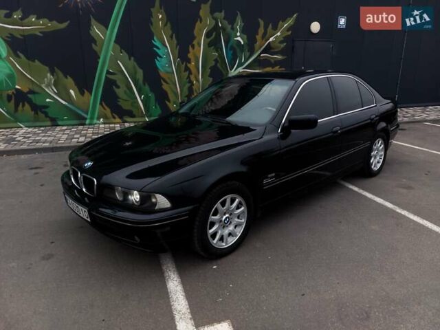 Черный БМВ 5 Серия, объемом двигателя 2.98 л и пробегом 400 тыс. км за 6500 $, фото 5 на Automoto.ua