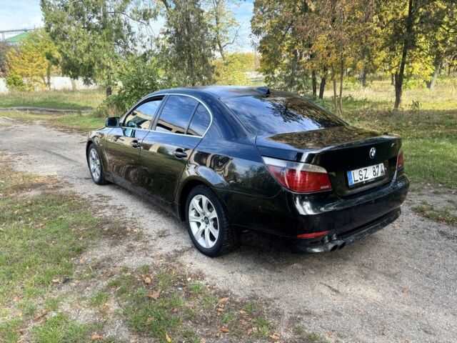 Черный БМВ 5 Серия, объемом двигателя 3 л и пробегом 500 тыс. км за 3350 $, фото 5 на Automoto.ua