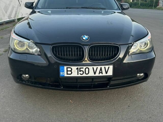 Черный БМВ 5 Серия, объемом двигателя 2 л и пробегом 290 тыс. км за 4477 $, фото 3 на Automoto.ua