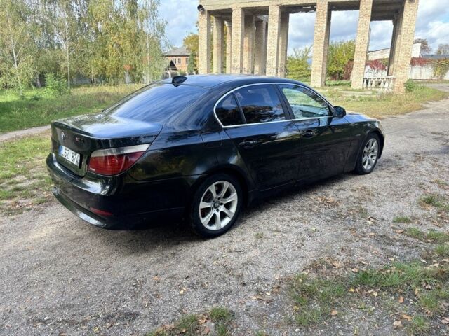 Черный БМВ 5 Серия, объемом двигателя 3 л и пробегом 500 тыс. км за 3350 $, фото 3 на Automoto.ua
