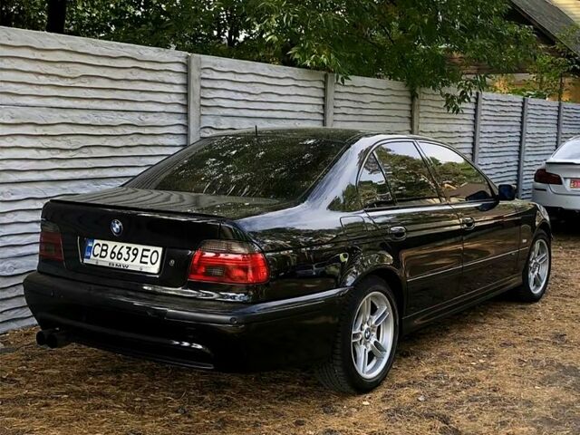 Черный БМВ 5 Серия, объемом двигателя 2.5 л и пробегом 396 тыс. км за 3900 $, фото 2 на Automoto.ua