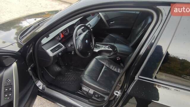 Черный БМВ 5 Серия, объемом двигателя 2.93 л и пробегом 365 тыс. км за 8900 $, фото 14 на Automoto.ua