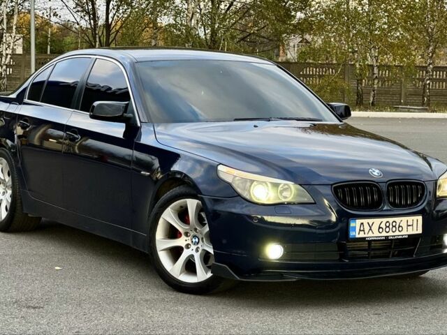 Черный БМВ 5 Серия, объемом двигателя 3 л и пробегом 295 тыс. км за 8599 $, фото 3 на Automoto.ua