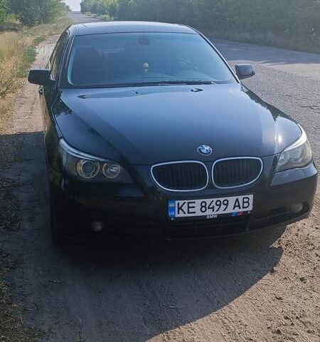 Черный БМВ 5 Серия, объемом двигателя 3 л и пробегом 382 тыс. км за 7600 $, фото 1 на Automoto.ua