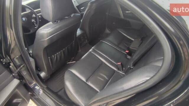 Черный БМВ 5 Серия, объемом двигателя 2.99 л и пробегом 365 тыс. км за 9200 $, фото 9 на Automoto.ua