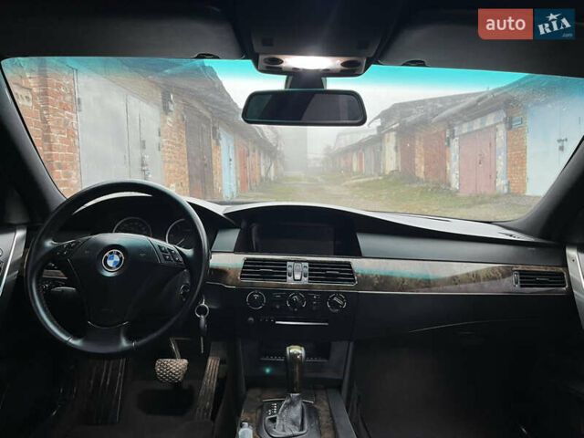 Чорний БМВ 5 Серія, об'ємом двигуна 3 л та пробігом 370 тис. км за 8300 $, фото 18 на Automoto.ua