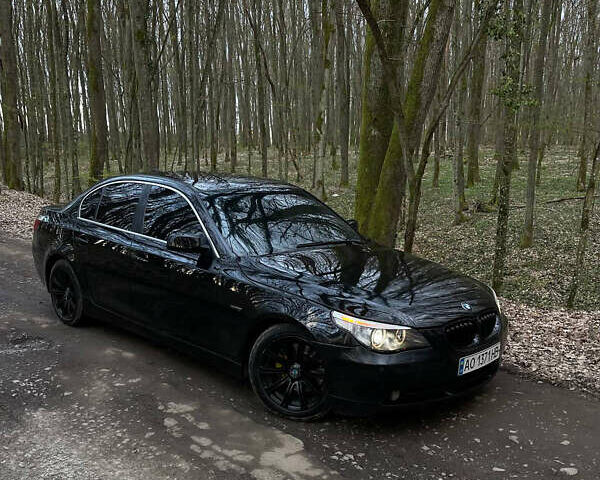 Черный БМВ 5 Серия, объемом двигателя 2 л и пробегом 226 тыс. км за 7000 $, фото 4 на Automoto.ua