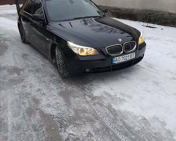 Черный БМВ 5 Серия, объемом двигателя 2.2 л и пробегом 236 тыс. км за 8500 $, фото 5 на Automoto.ua