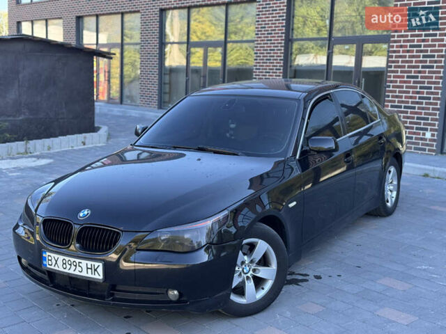Черный БМВ 5 Серия, объемом двигателя 1.99 л и пробегом 330 тыс. км за 5400 $, фото 3 на Automoto.ua