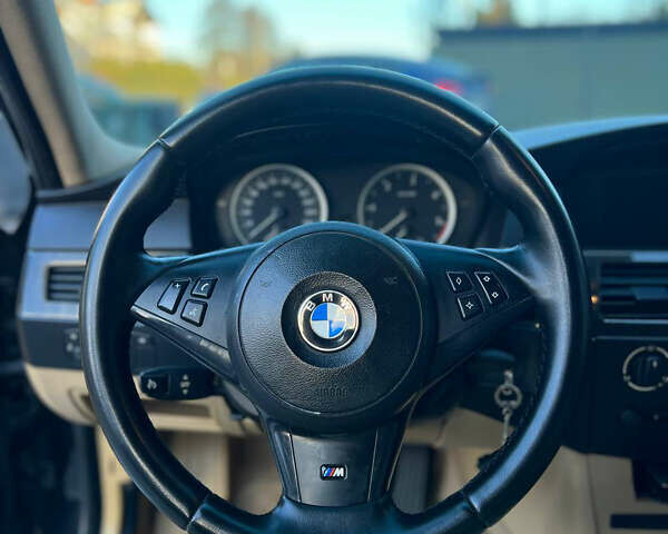 Чорний БМВ 5 Серія, об'ємом двигуна 2.99 л та пробігом 234 тис. км за 11111 $, фото 17 на Automoto.ua