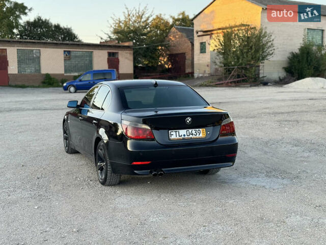 Черный БМВ 5 Серия, объемом двигателя 2.2 л и пробегом 298 тыс. км за 6500 $, фото 4 на Automoto.ua