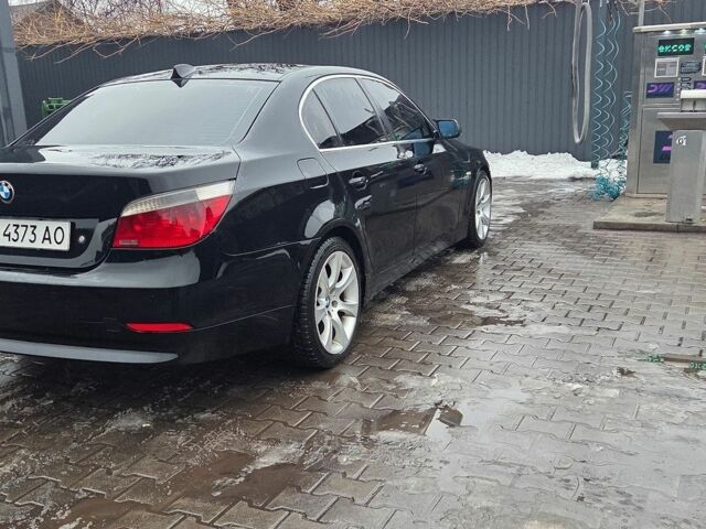 Черный БМВ 5 Серия, объемом двигателя 2.5 л и пробегом 445 тыс. км за 8500 $, фото 2 на Automoto.ua