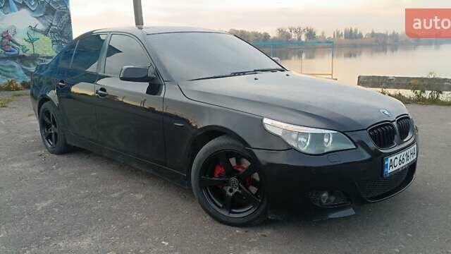 Черный БМВ 5 Серия, объемом двигателя 2.17 л и пробегом 260 тыс. км за 7500 $, фото 3 на Automoto.ua